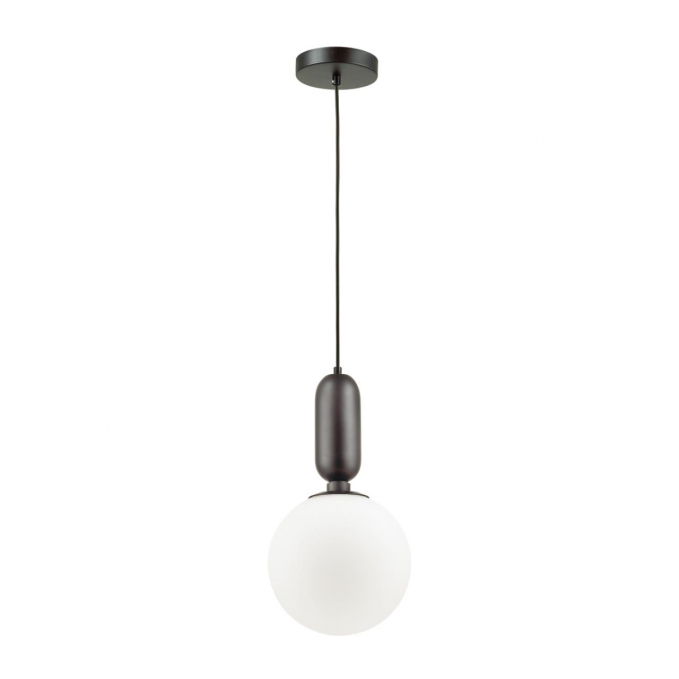 Подвес E27 1*40W (тип лампы СВЕЧА) 220V OKIA PENDANT ODL20 393 ODEON LIGHT 4668/1, изображение 1