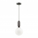 Подвес E27 1*40W (тип лампы СВЕЧА) 220V OKIA PENDANT ODL20 393 ODEON LIGHT 4668/1, изображение 1