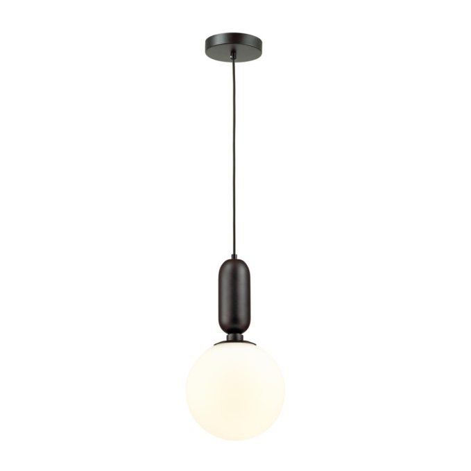 Подвес E27 1*40W (тип лампы СВЕЧА) 220V OKIA PENDANT ODL20 393 ODEON LIGHT 4668/1, фото на белом фоне