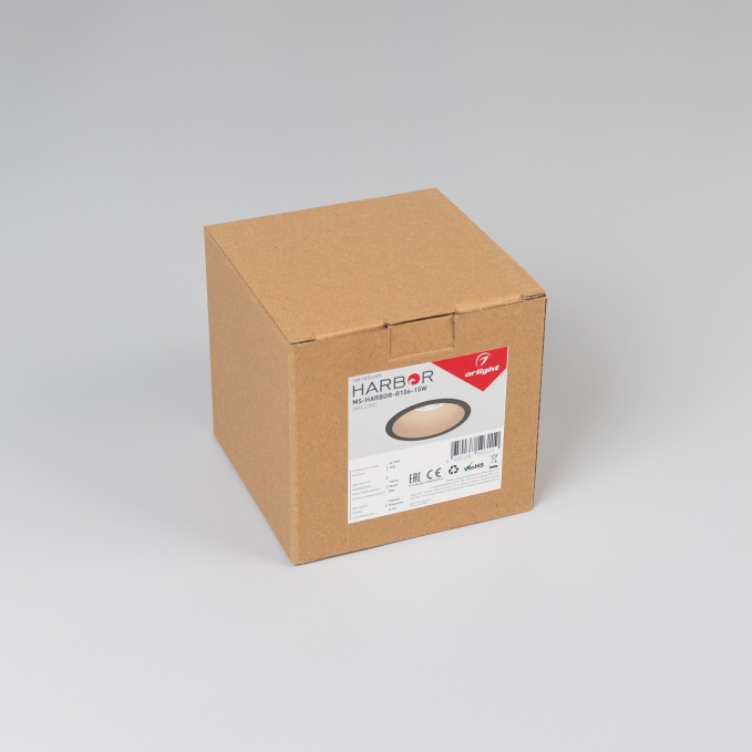 Светильник MS-HARBOR-R106-15W Warm3000 (BK, 36 deg, 230V), Arlight, 048286 Светильник MS-HARBOR-R106-15W Warm3000 (BK, 36 deg, 230V), Arlight, 048286