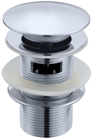 Донный клапан Boheme Brilante 612/2 хром глянцевый с переливом