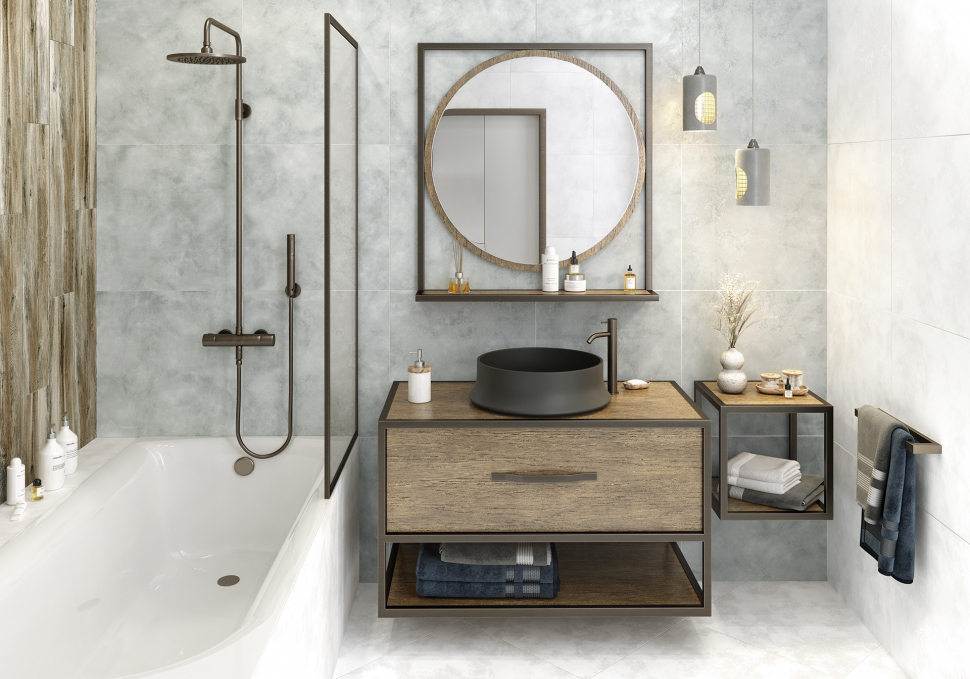 Керамогранит Alma Ceramica Soul 57x114, GFA114SUL00R Керамогранит Alma Ceramica Soul 57x114, GFA114SUL00R