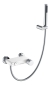 Смеситель для ванны с душем Boheme Stick 123-WCR.2 хром