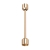 Коннектор жесткий с питанием ART-APRIORI-CON-ROD-A-L260-POWER (GD, вертикальный), Arlight, 037631