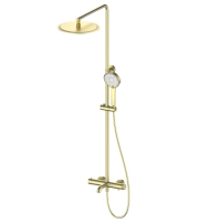 Душевая стойка со смесителем Wonzon & Woghand Stick WW-88739017-BG золото брашированная Душевая стойка со смесителем Wonzon & Woghand Stick WW-88739017-BG золото брашированная