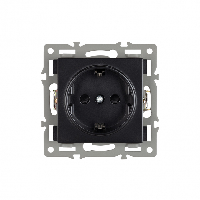 Механизм электрической розетки SCT-MEU1-PL-BK (250V, 16A), Arlight, 043731, изображение 2 Механизм электрической розетки SCT-MEU1-PL-BK (250V, 16A), Arlight, 043731, изображение 2