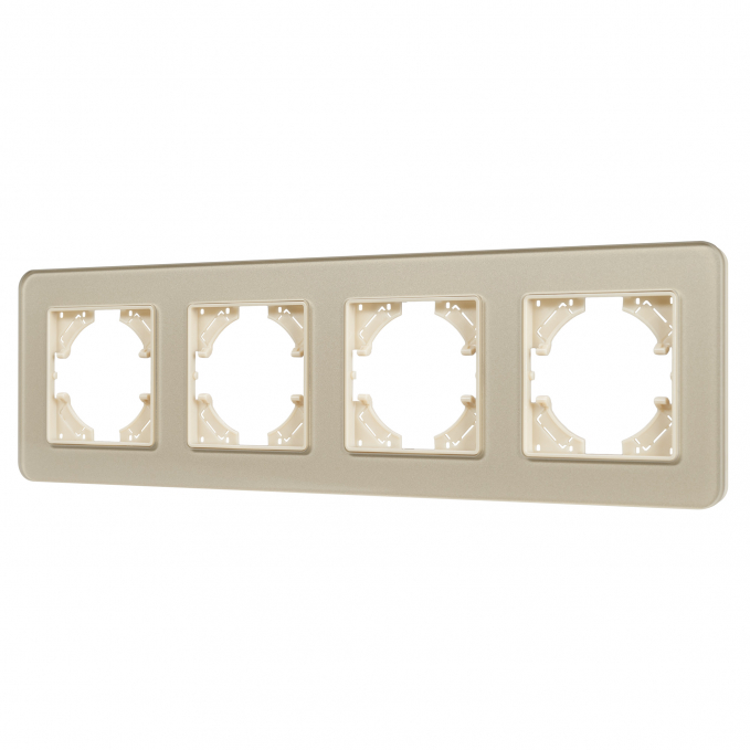 Рамка стеклянная FRM-OMALI-GS-4-GD, Arlight, 049703, изображение 1 Рамка стеклянная FRM-OMALI-GS-4-GD, Arlight, 049703, изображение 1