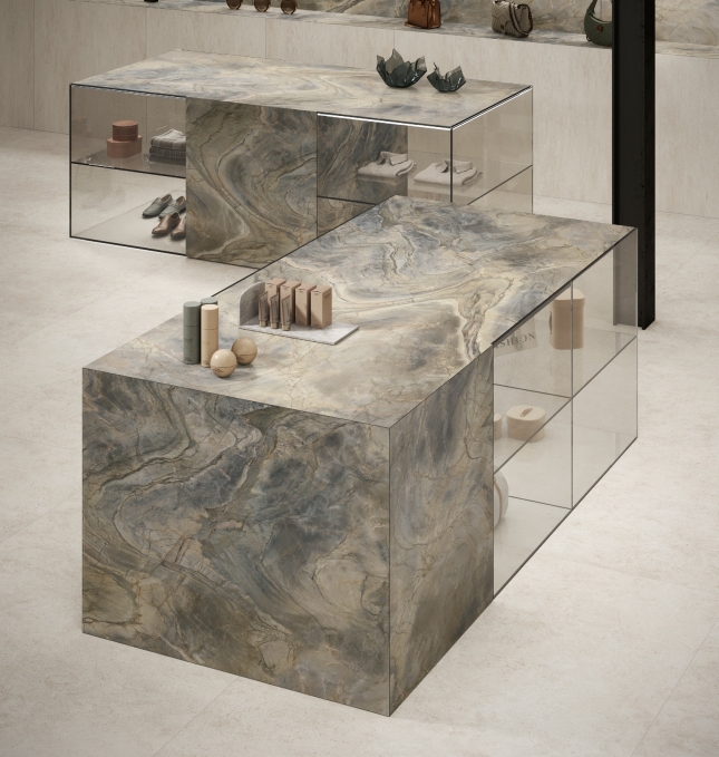 Керамогранит Atlas Concorde Marvel Epic Alpinus Hammered 160x320, HDV6
