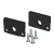 Заглушка SL-SLIM20-H13 BLACK с отверстием, Arlight, 037513