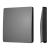 INTELLIGENT ARLIGHT Кнопочная панель KINETIC-801-22-1G-WP-SUF Grey (No battery, IP67, 433Mhz), Arlight, 051678