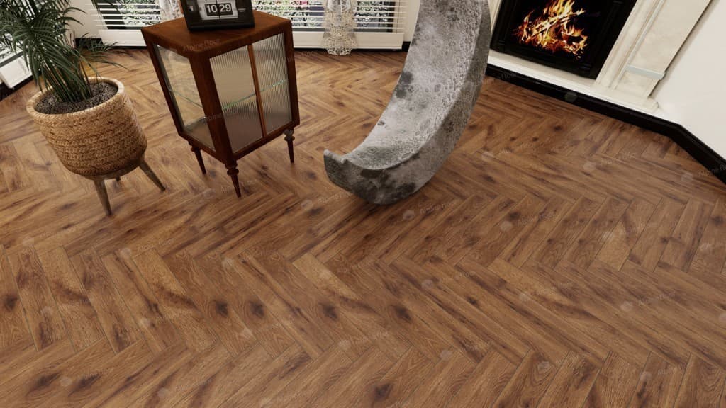 Ламинат Alpine Floor Herringbone 12 Дуб Умбрия, LF105-11