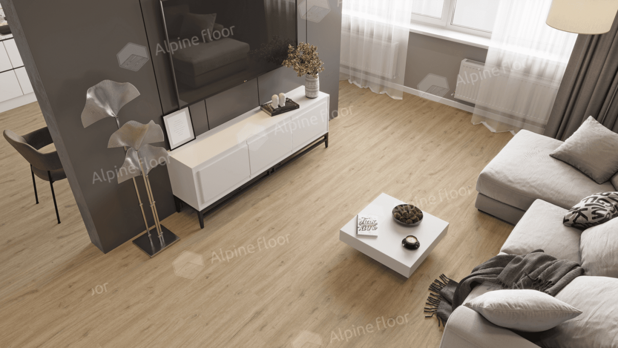 Каменный ламинат SPC Alpine Floor Solo Plus Анданте, ЕСО 14-1001 MC