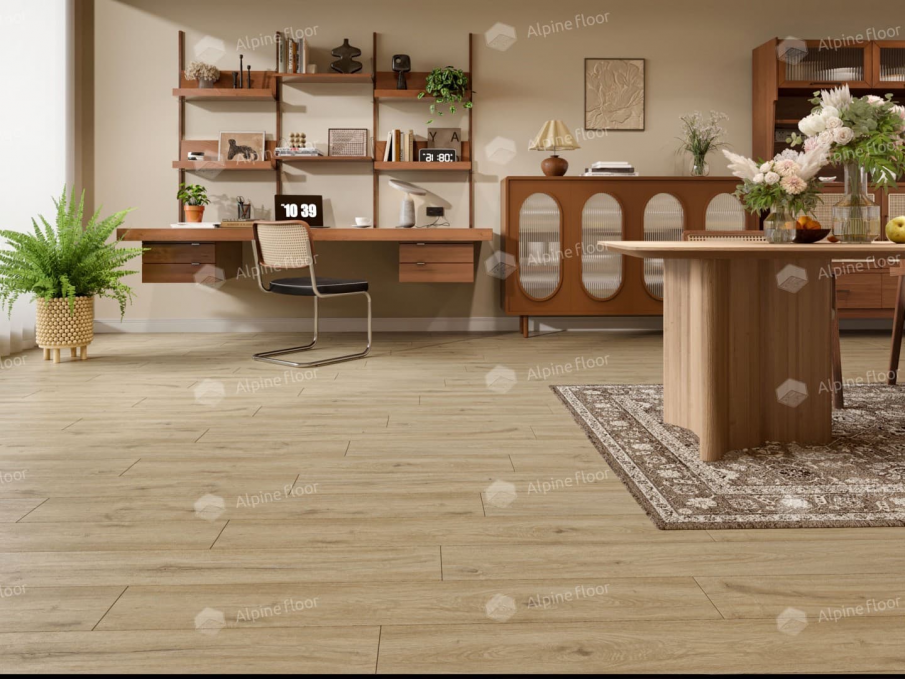 Каменный ламинат SPC Alpine Floor Solo Plus Анданте, ЕСО 14-1001 MC