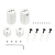 Крепление MOONLIGHT-VT-CEILING-DL-D18 White, Arlight, 048592