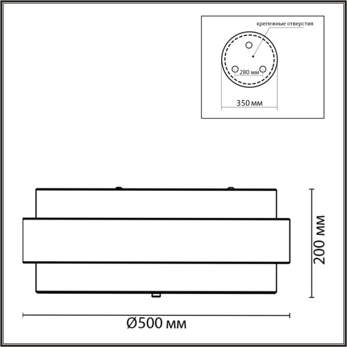 Потолочный светильник Е27 6*60W 220V ANIMAISA MODERNI LN26 312 LUMION 8003/6C, схема товара