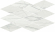 Мозаика Italon Charme Advance Platinum White Mosaico Diamond 28x48, 620110000136