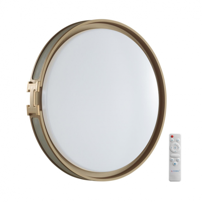Светильник LED 70Вт 3000-6000К D505 IP43 пульт ДУ FAVEMO GREY COLOR SN 132 СОНЕКС 7654/EL, изображение 1