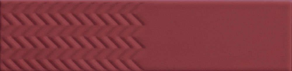 Настенная плитка 41zero42 Biscuit Waves Bordeaux 5x20 (кабанчик), 4101160 Настенная плитка 41zero42 Biscuit Waves Bordeaux 5x20 (кабанчик), 4101160