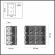 Бра E14 2*40W FIESTA HALL ODL24 601 ODEON LIGHT 5070/2W, схема товара Бра E14 2*40W FIESTA HALL ODL24 601 ODEON LIGHT 5070/2W, схема товара
