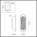 Настенный светильник IP20 LED 12W 3000K 220V MILANO L-VISION ODL25 215 ODEON LIGHT 7066/12WL, схема товара Настенный светильник IP20 LED 12W 3000K 220V MILANO L-VISION ODL25 215 ODEON LIGHT 7066/12WL, схема товара