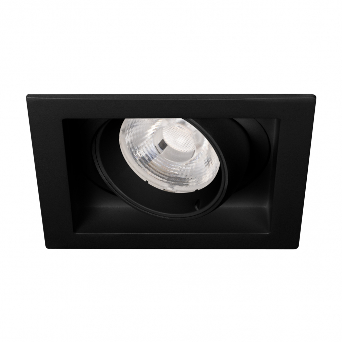 Светильник MS-VORTEX-BUILT-S117x117-20W Warm3000 (BK-BK, 40 deg, 230V), Arlight, 057955, изображение 1