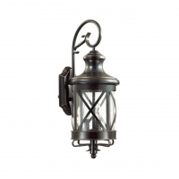 Уличный настенный светильник IP44 E14 3*60W 220V SATION NATURE ODL18 701 ODEON LIGHT 4045/3W