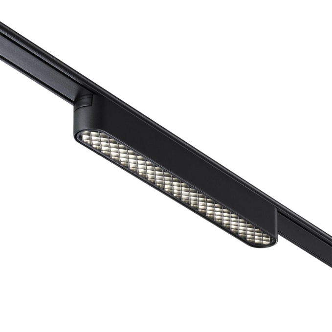 Трековый светильник для низковольтного шинопровода IP20 LED 12W 48V 4000K 720Лм SMAL SHINO NT23 186 NOVOTECH 359080, фото на белом фоне Трековый светильник для низковольтного шинопровода IP20 LED 12W 48V 4000K 720Лм SMAL SHINO NT23 186 NOVOTECH 359080, фото на белом фоне