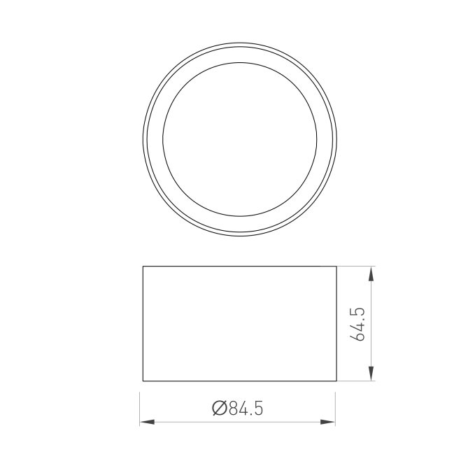 Кольцо антибликовое LGD-ANTIGLARE-RING-R85 (BK), Arlight, 046757, изображение 2