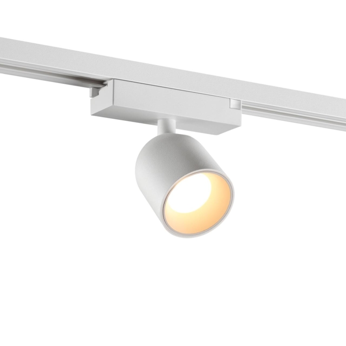 Светильник трековый однофазный двухжильный IP20 LED 10W 180-265V 3000К SOLETTE PORT NT25 246 NOVOTECH 359805, фото на белом фоне