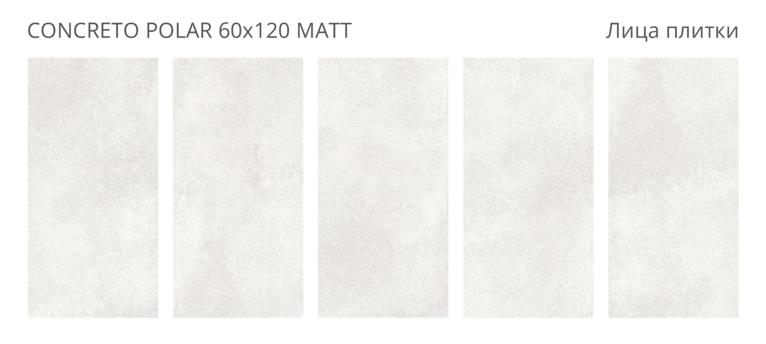 Керамогранит Staro Concreto Polar Matt 60x120 Керамогранит Staro Concreto Polar Matt 60x120