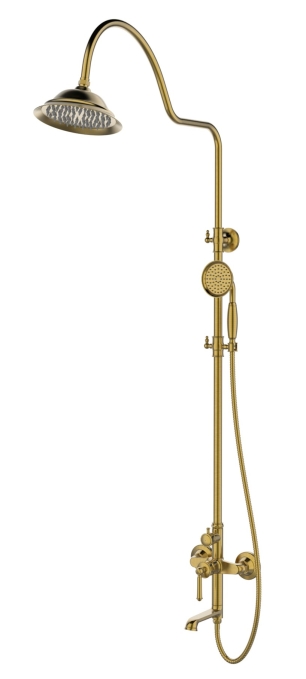 Душевая стойка Esko Baroque Gold ST1422BRQBr бронза со смесителем Душевая стойка Esko Baroque Gold ST1422BRQBr бронза со смесителем