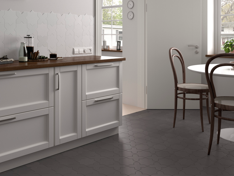 Керамогранит Equipe Porto Cross Black 12x12, 30618 Керамогранит Equipe Porto Cross Black 12x12, 30618