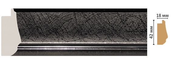 Багет Decomaster 477-195, 41x18x2900 мм Багет Decomaster 477-195, 41x18x2900 мм