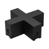 Коннектор крестовой NEO-CLIP-38-CON-X-BK, Arlight, 026847