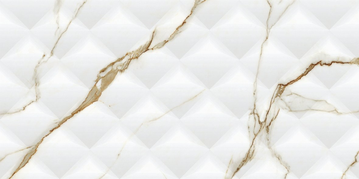 Настенная плитка TC Vector Bianco Carrara Oro Montículo 30x60 Настенная плитка TC Vector Bianco Carrara Oro Montículo 30x60