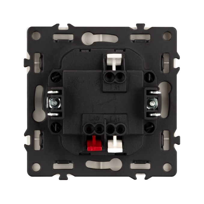 Механизм выключателя одноклавишный проходной SWT-NOBE-MKP1-SFPL-WH (230V, 10A), Arlight, 054235, изображение 2 Механизм выключателя одноклавишный проходной SWT-NOBE-MKP1-SFPL-WH (230V, 10A), Arlight, 054235, изображение 2