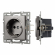 Механизм электрической розетки SCT-MEU1-PL-GR (250V, 16A), Arlight, 043732, изображение 1