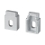 Заглушка WALL-FANTOM-BENT-W10-SIDE с отверстием, Arlight, 043883
