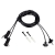 Подвес токопроводящий ARL-SL-LINE 2x2m Set BLACK, Arlight, 045800