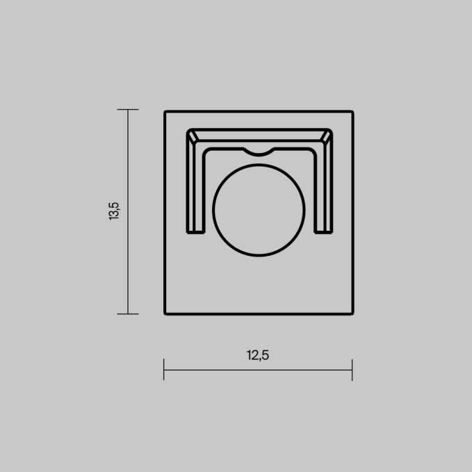 Комплект заглушек (для профиля 53x13) 10 шт., ALM-5313-EC 642067, 642067, изображение 5 Комплект заглушек (для профиля 53x13) 10 шт., ALM-5313-EC 642067, 642067, изображение 5