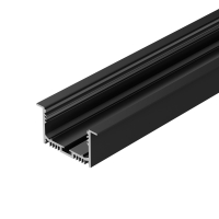Профиль SL-LINIA62-F-2000 BLACK (BY), Arlight, 062590