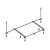 Каркас для ванны AM.PM X-Joy W94A-180U80W-R