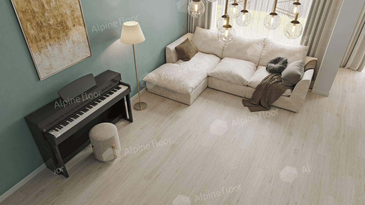 Каменный ламинат SPC Alpine Floor Solo Plus Модерато, ЕСО 14-1101 MC