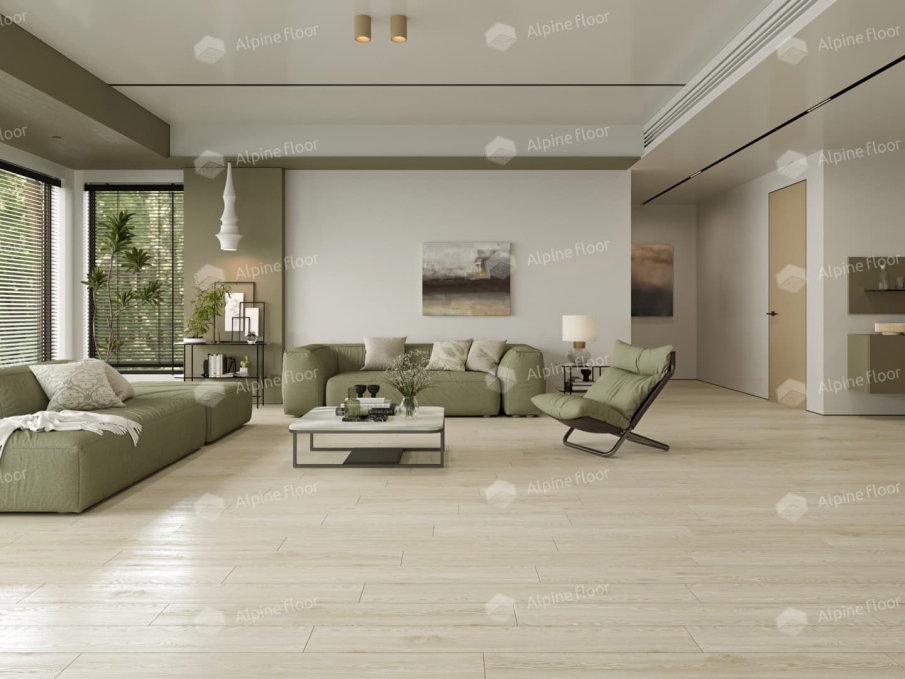 Каменный ламинат SPC Alpine Floor Solo Plus Модерато, ЕСО 14-1101 MC