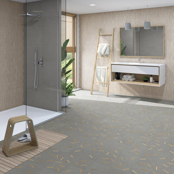 Керамогранит Arcana Ceramica Elburg Ribe R Antracita 80x80