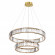 Люстра LED 60W 4000K 6000Лм VEKIA L-VISION ODL23 589 ODEON LIGHT 5015/60L, изображение 1