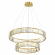 Люстра LED 60W 4000K 6000Лм VEKIA L-VISION ODL23 589 ODEON LIGHT 5015/60L, фото на белом фоне