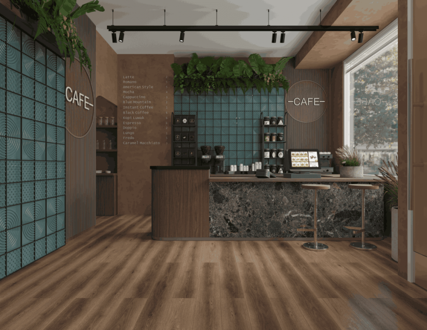 Каменный ламинат SPC Alpine Floor Titan Parquet Икарус, ЕСО 29-5