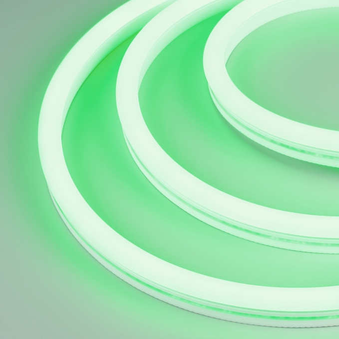 Светодиодная лента герметичная WAVE-SIDE-A120-12x25mm 230V Green (12 W/m, IP67, 50m, wire x2), Arlight, 051944, изображение 2 Светодиодная лента герметичная WAVE-SIDE-A120-12x25mm 230V Green (12 W/m, IP67, 50m, wire x2), Arlight, 051944, изображение 2