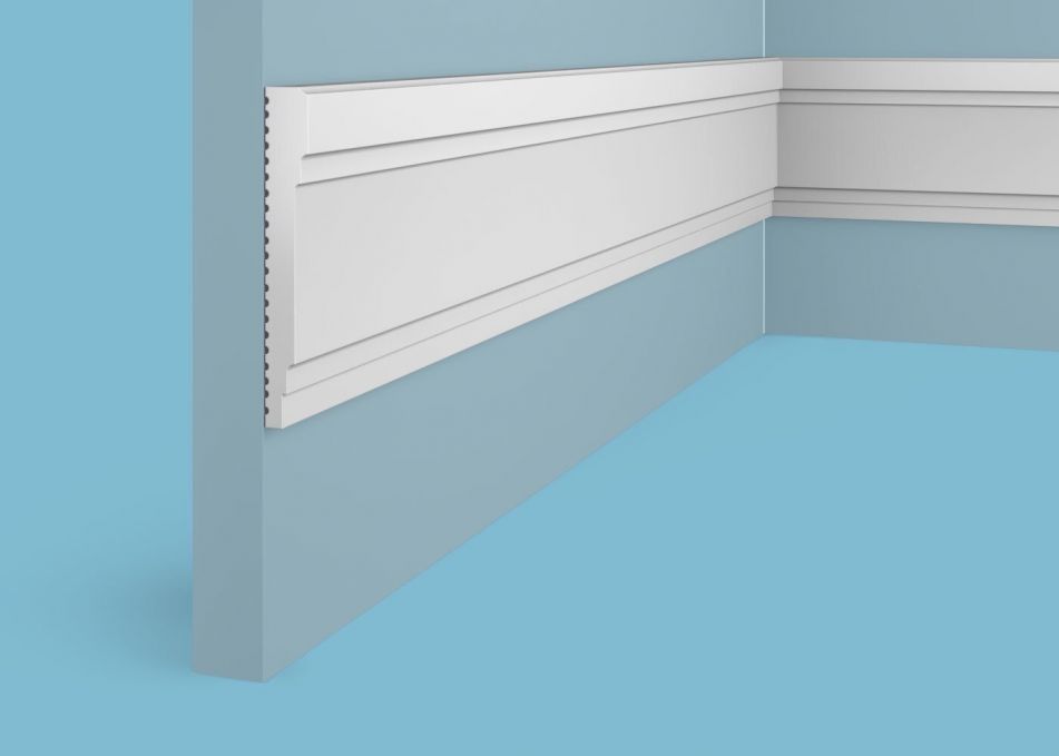 Молдинг Cosca Decor MX028, 85х12x2000 мм, Экополимер Молдинг Cosca Decor MX028, 85х12x2000 мм, Экополимер